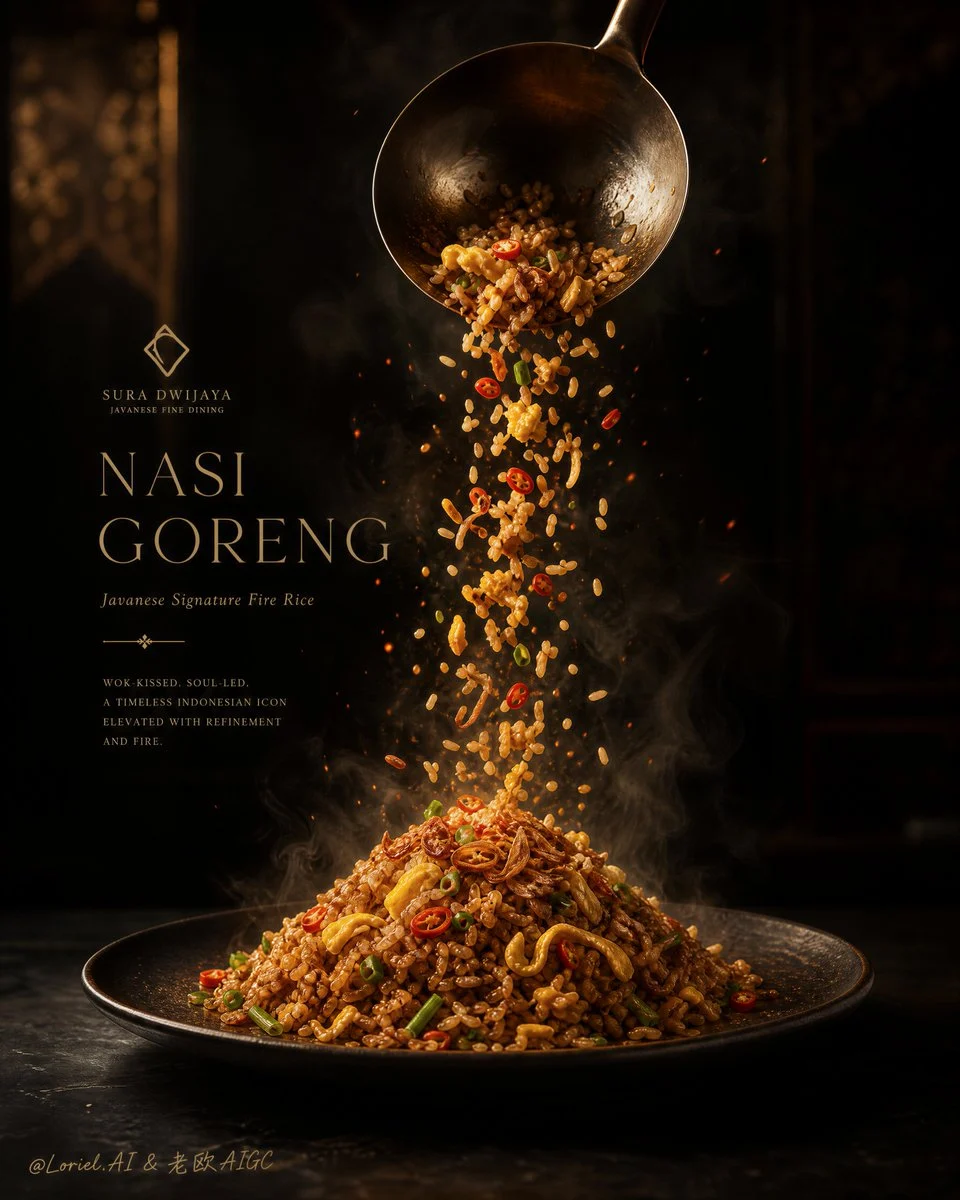 Nasi Goreng poster design