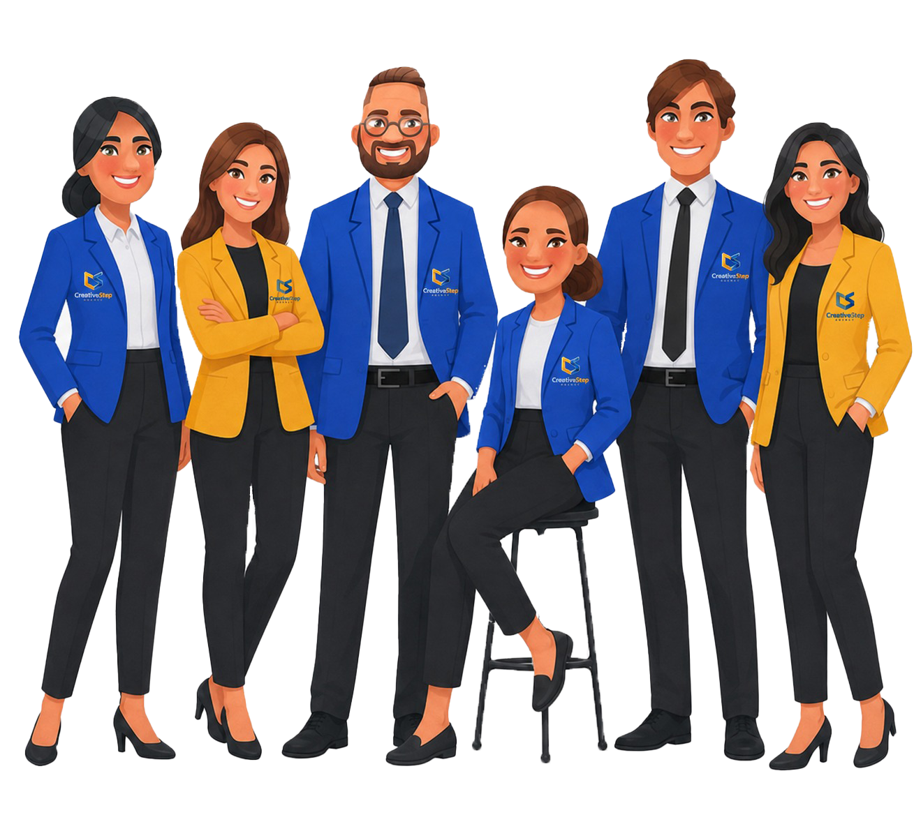 CreativeStep Agency Team